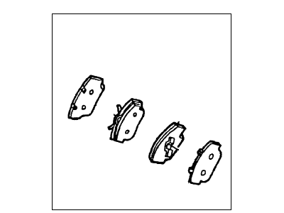 Ford F3DZ-2001-A Kit - Brake Shoe