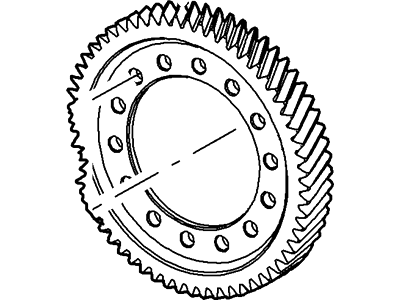 Ford G3GZ-7H348-A Gear And Shaft Assembly