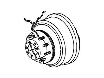 Ford Brake Drum - E7TZ-1126-B