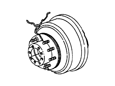 Ford E7TZ-1126-B Drum - Brake