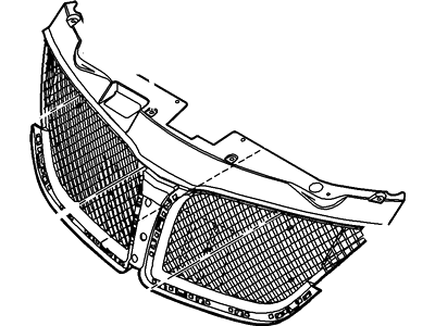 Ford BA1Z-8A284-B Reinforcement