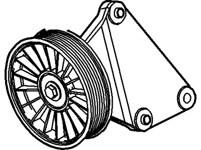 Ford Timing Belt Idler Pulley - 4C2Z-8678-AA