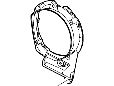 Ford 2M5Z-15266-AC Bracket - Fog Lamp