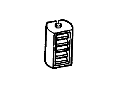 Ford E69Z19893D Louver Assembly Register