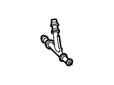 Ford F2UZ9E645A Tee Connector