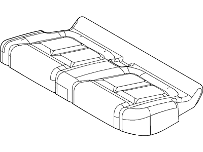 2010 Lincoln Mark LT Seat Cover - 9L3Z-1663805-AA