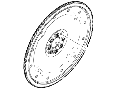 2004 Ford F-250 Super Duty Flywheel - XL3Z-6375-CA