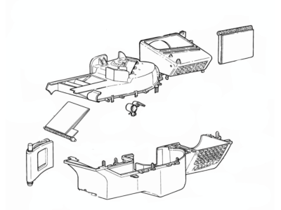 Ford XW1Z-18471-BA Duct - Air Vent