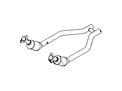 Ford BR3Z-5F250-A Catalytic Converter Assembly