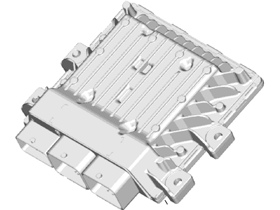 Ford EK4Z-12A650-AE Module - Engine Control - EEC