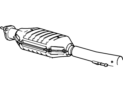 Ford 6L8Z-5E212-A Catalytic Converter Assembly
