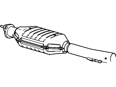 2006 Mercury Mariner Catalytic Converter - 5L8Z-5E212-A