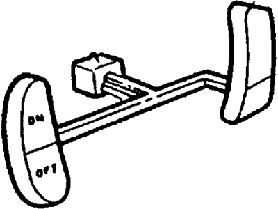 Ford F7CZ-9C888-BA Switch Assembly - Control