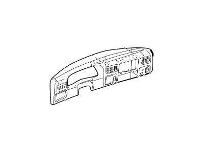 Ford YC3Z-25044D70-DAB Panel - Instrument