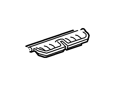 Ford XW4Z-19B749-AA Flap - Heater Air Outlet