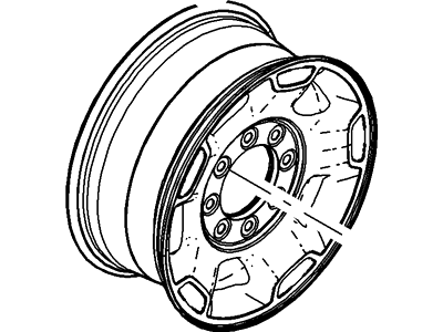 Ford AC3Z-1007-A Wheel Assembly