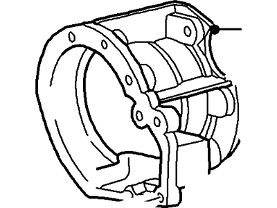 Ford F81Z-7A039-JA Transmission Extension Housing