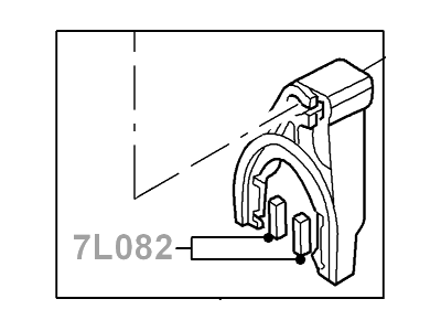 Ford 8R3Z-7230-CA Fork - 3rd And 4th Speed