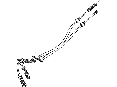 2005 Mercury Mariner Shift Cable - 5L8Z-7E395-AC