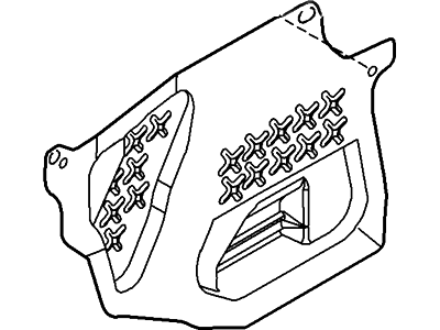 Ford AE9Z-74237A04-A Shield - Water Splash