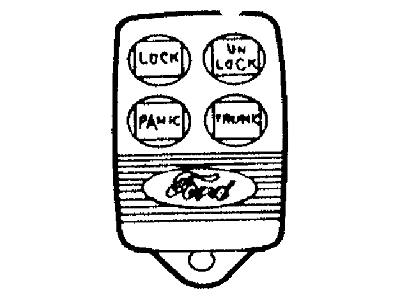 Lincoln Car Key - F8AZ-15K601-AA