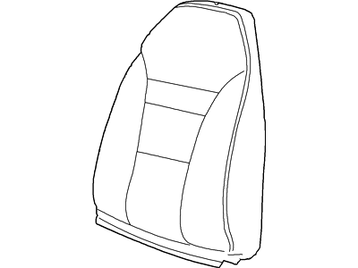 Ford 5C2Z-1666600-BAB Seat Back Cover Assembly
