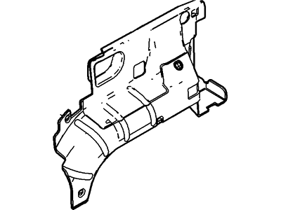 Ford 6L2Z-7828083-AA Insulator - Wheelhouse