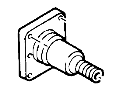 Ford 1M5Z-4A013-AA Spindle