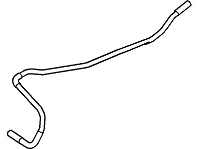 2014 Lincoln MKS Crankcase Breather Hose - DG1Z-9S321-A
