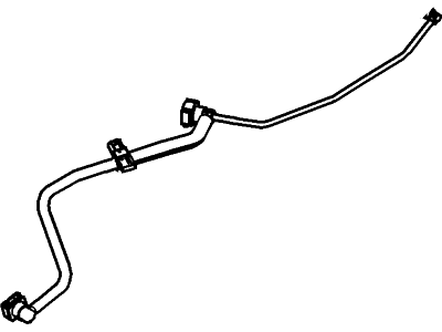 Lincoln MKS Fuel Filler Hose - DG1Z-9C047-B