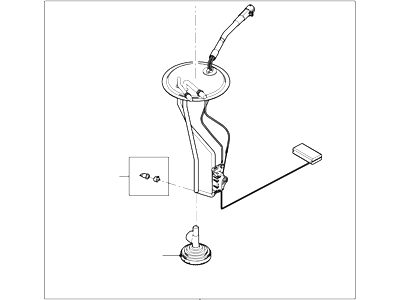 Ford 6C3Z-9275-VA Fuel Tank Sender Assembly