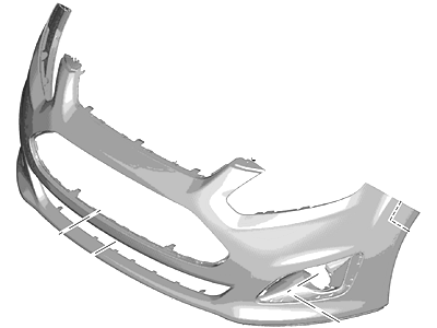 Ford DM5Z-17D957-APTM Bumper Assembly - Front