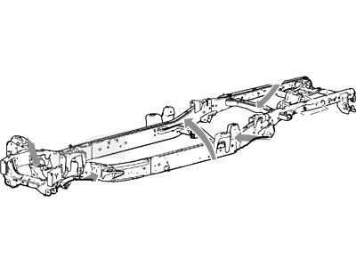 2006 Lincoln Mark LT Axle Beam - 6L3Z-5005-H