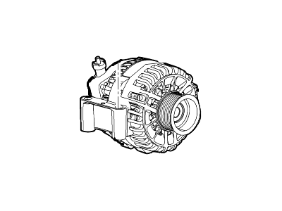 2006 Ford F-250 Super Duty Alternator - 6C3Z-10346-DARM