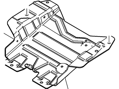 Ford 9C2Z-9D665-M Bracket