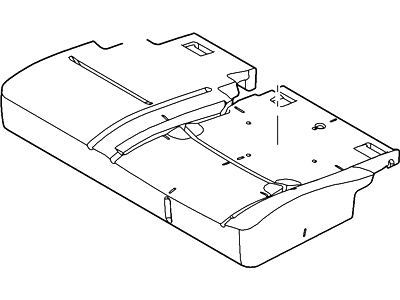 Ford CE9Z-7463841-A Rear Seat Cushion Pad