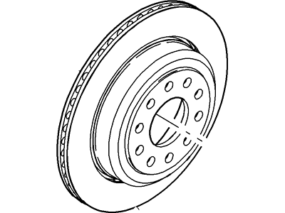 Ford 3W1Z-1V125-AB Rotor Assembly