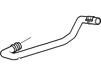 2001 Lincoln LS Cooling Hose - XW4Z-18472-CA