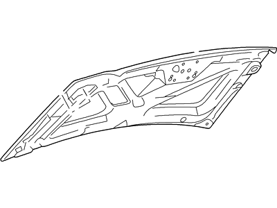 Ford 1W6Z-7640110-AA Door Assembly - Luggage Compartment