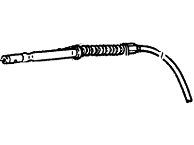 Ford E5TZ-9A758-A Throttle Control Cable Assembly