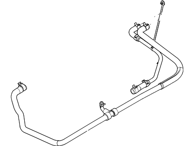 Ford 6L8Z-18472-A Hose - Heater Water