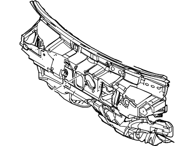 Ford AA8Z-7401670-A Insulator - Dash Panel