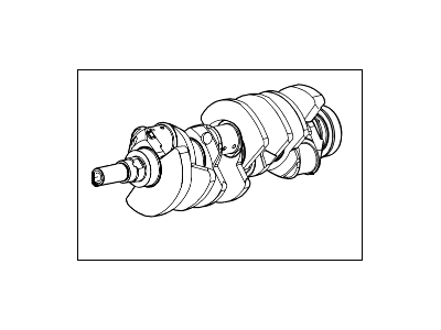 Ford CR3Z-6303-A Crankshaft Assembly