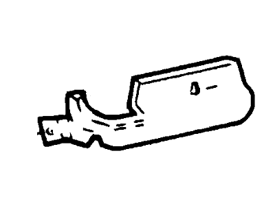 2002 Ford F-250 Super Duty Armrest - YC3Z-2627541-BAA