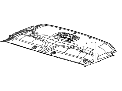 Ford BC2Z-1551940-CA Panel Assembly - Roof Trim - Front