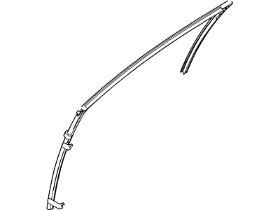 Lincoln MKS Window Run - AA5Z-5421597-B