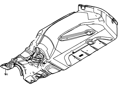 Ford 7E5Z-9A032-A Heat Shield