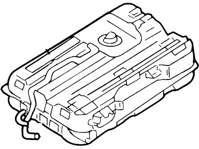 Ford XF5Z-9002-AA Fuel Tank Assembly