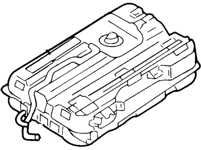 2000 Mercury Villager Fuel Tank - XF5Z-9002-AA