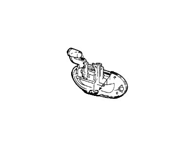 Mercury Door Handle - 3F1Z-5426605-AAF